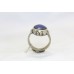 Women's Ring 925 Sterling Silver blue lapis lazuli Natural Gem Stone P 421